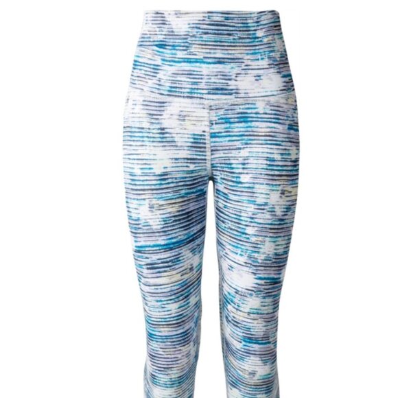 Lululemon Full On Luon True Self Crop Leggings Blurry Belle Multi, Size 0 - Picture 6 of 8